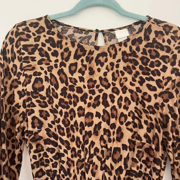 H&M Leopard Maxi Print Dress, Excellent Condition🐆Worn 2 times - Picture 6 of 9